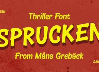 Sprucken Font preview image 1