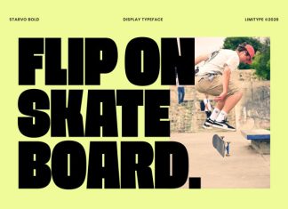Starvo – Bold Condensed Font preview image 3