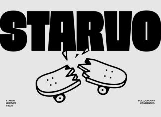 Starvo – Bold Condensed Font preview image 1