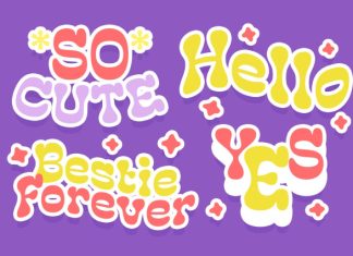 Sugar Flush – Reverse Contrast Font preview image 3