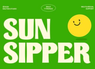 Sunsipper Font preview image 1