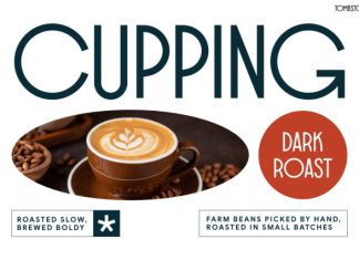 TOMBSTONE – Retro Coffee Display Font preview image 2