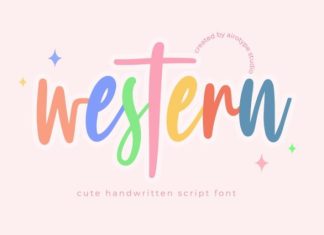 Western Airo Font preview image 1
