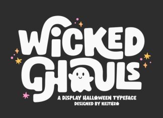 Wicked Ghouls Font preview image 1