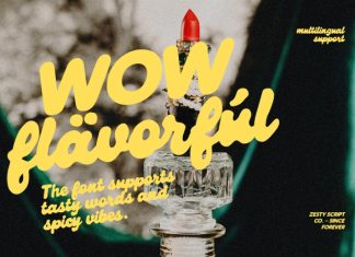 Zesty Scribs – A Playful Script Font preview image 3